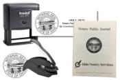 The best attorney notary stamp bundle for the state of Ohio! Our stamp bundle includes: State of OH Attorney/Notary Stamp & Seal Combo, Self-Inking (Printer 50), Embosser and Notary Journal. Compliant with 2019 Notary laws, Secretary of Sate compliant...