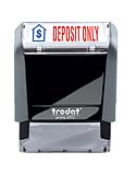 Trodat 2 Color Message Stamp -For Deposit 