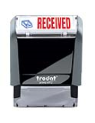 Trodat 2 Color Message Stamp - Received 