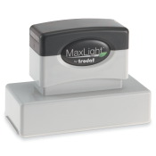 Maxlight XL-185 Pre-Inked<br>Seal & Name Combo Stamp
