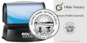 The best notary stamp bundle for the state of Ohio! Our stamp bundle includes: Custom Pre-Inked Stamp and Notary Journal. Compliant with 2019 Notary laws, Secretary of Sate compliant, fast shipping