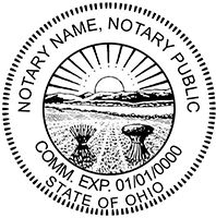 Ohio Notary Custom Electronic Seal