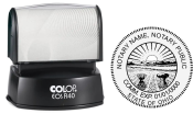 AB HDR40-C - (EOS-R40) Ohio Notary Custom Pre-inked Stamp